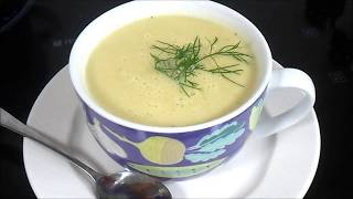 Cream of celery soup recipe Super Delicate Flavour [upl. by Bronwyn818]