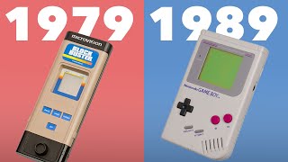 Evolution of Handheld Game Consoles 1979  1989 [upl. by Oj]