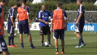 FC Schalke Training 07072013  1000 [upl. by Clarette904]