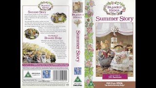 Brambly Hedge Summer Story 1997 UK VHS [upl. by Yltnerb]