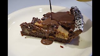 Crostata rustica pere e cioccolato  in 11 nel microonde  EasyRecipe [upl. by Milak]