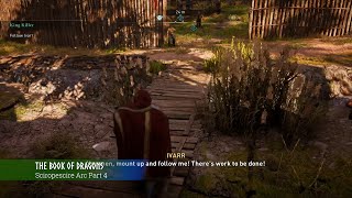 Assassins Creed Valhalla  Sciropescire The Book Of Dragons Part 4 PS4 Pro [upl. by Valda223]