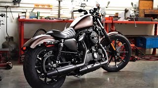 2019 HarleyDavidson Iron 883 amp 1200 XL883N  XL1200NS│Test Ride and Review [upl. by Ahter156]