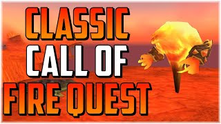 Classic Shaman Call Of Fire Quest  Quick Guide [upl. by Cathrine860]