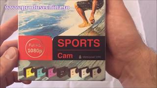 CAMERA FOTO VIDEO SPORT FULL HD 1080P  ACTION CAMERA 4K  wwwprodusechinaro [upl. by Saibot]