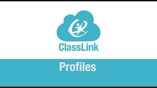 Profiles in the ClassLink Management Console [upl. by Maddy]