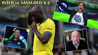 InterSassuolo 42  Tramontana Punti pesantissimi per la Champions  Romelu Lukaku è tornato [upl. by Dutchman]