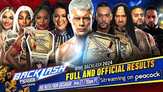 WWE Backlash 2024  Card Predictions v3 [upl. by Dail]