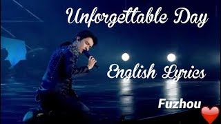 Dimashs Unforgettable day in Fuzhou with English Lyrics [upl. by Voleta]