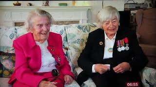 Bletchley Park Pat Davis and Pam Harding at 6 minutes WRENS of WWll BBC [upl. by Carew]