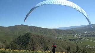 Launcher 2 Jim Swanson C3482 Paragliding Dog Walk Cashmere 04202024 [upl. by Gradey]