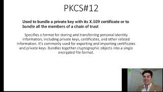 PKCS5 7 10 12 CA Hierarchy [upl. by Biernat]