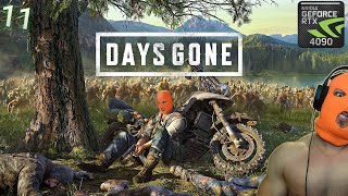 11  UNE HORDE MÉCLATE ET UN BRAS EN MOINS  Days Gone 4K ULTRA [upl. by Rhodie184]