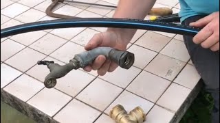 Installer un robinet d’eau extérieur [upl. by Alexandrina917]