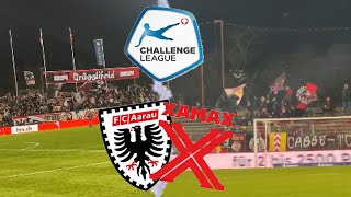 FC Aarau vs Neuchâtel Xamax  Stadionvlog  MEIN ERSTES CHALLENGE LEAGUE SPIEL👀😮 VLOG 73 [upl. by Afatsom]