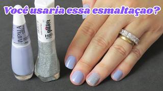 ESMALTAÇÃO SIMPLES E DELICADA VOCÊ PRECISA FAZER ESSA ESMALTAÇÃO [upl. by Shanda333]