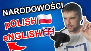 POLISH GERMAN ENGLISH  wielką czy mała literą [upl. by Dnilasor720]