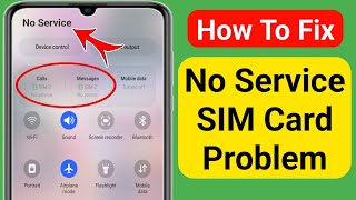 No sim card problem  Emergency calls only problem fix  Sim card not showing  Sim card not working [upl. by Mossolb]