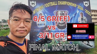 Gorkha Rifle’s Soccer Championship l 65 GR vs 311 GR l Final Match highlights l Seventeen MTN DIV [upl. by Elynad]