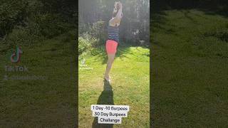 1 Day 10 Burpees 30 Day Burpees Challenge shorts 30daychallenge burpees workout [upl. by Bevan]