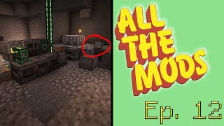 Ep12  ATM10  I Solved Minecrafts Biggest Storage Problem [upl. by Aicilat]