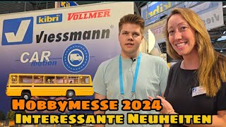 Überraschung  Neuheiten bei Viessmann Vollmer kibri  Hobbymesse 2024 [upl. by Glinys792]