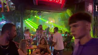 ❌❌❌ Avoid This Wild Street Alanya Nightlife 2023 Bar Street 🇹🇷 Alanya Barlar Sokağı 4K [upl. by Connor978]