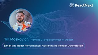 Tal Moskovich  ReactNext 24  Enhancing React Performance Mastering Rerender Optimization [upl. by Nairahcaz426]