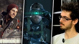 Gamekult lémission 237  MGS V Ground Zeroes inFamous Second Son HOTS [upl. by Schott112]