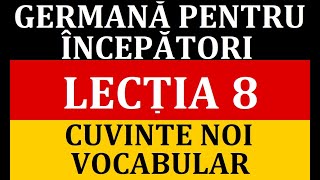 Invata Germana  Germana pentru incepatori  Lectia 8 [upl. by Bannasch]