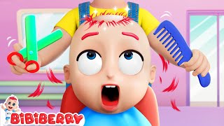 Babys First Haircut ✂️ Johny Johny Yes Papa  Kids Songs  Bibiberry Nursery Rhymes [upl. by Aihtnis]