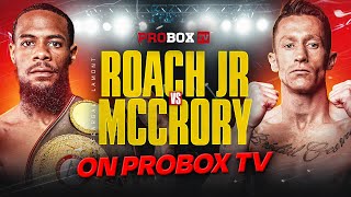 Championship Boxing  Roach Jr vs McCrory [upl. by Shayla]