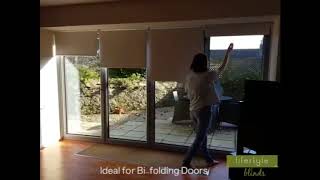 Cordless Blinds for BiFolding Doors [upl. by Alyahc]