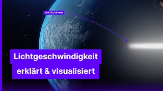 Lichtgeschwindigkeit amp Schallgeschwindigkeit Verständlich Erklärt und Visualisiert [upl. by Cinomod]