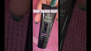 7 Amazon Polygel Color Swatch Reveal athomenails diynails nailtutorial [upl. by Arad]