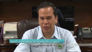 Inició la entrega de fichas en la UACH [upl. by Fagaly]