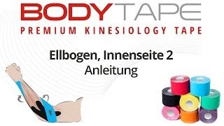 Kinesiology Tape Anleitung Ellbogen Innenseite [upl. by Gav]