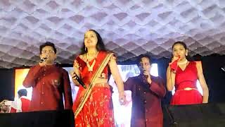 VITHAL VIHAL VITHALA SONG  SINGERS SHRUTI JHA CHANDRESH AT NAVRATRI UTSAV 2024 [upl. by Ssur]