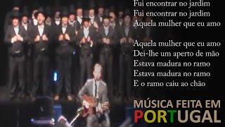 António Zambujo  fui colher uma romã  dáme uma gotinha de água  chamateia letra [upl. by Amorette]