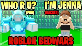 We Found JENNA The HACKER Roblox Bedwars [upl. by Rici]