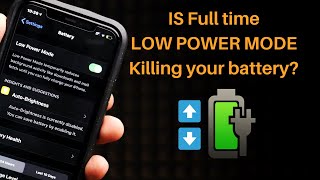 Full time low power mode effect on battery health [upl. by Ireg]