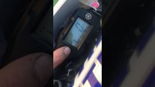 yamaha wr125 oil light service light reset procedure [upl. by Ycnej]