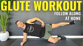 10 Min GLUTE WORKOUT at Home  Bodyweight Only [upl. by Ardnalac]