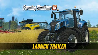 Farming Simulator 15 Consoles Launch Trailer [upl. by Norval]