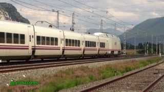 TRENES ALVIA RENFE SERIES130 120 y 121 [upl. by Ahsemak121]