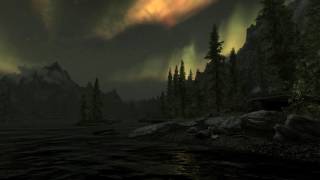 9 HOURS Nature Sounds Relax No Music Sleep Study Water Sounds Meditation Rain Skyrim [upl. by Inavihs814]