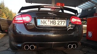 2012 Jaguar XKRS Exhaust Sound [upl. by Roye]