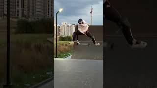 ‼️INST maksimovscooters‼️skate fortnite skatepark самокаттрюки automobile parkour самокатер [upl. by Fia]