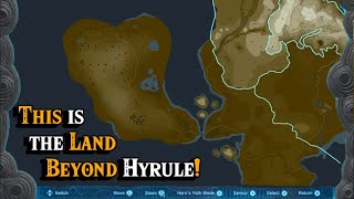 This is the Land Beyond Hyrule in Zelda Tears of the Kingdom [upl. by Auqenes]