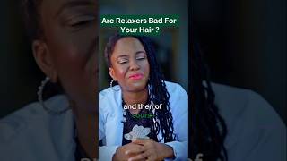 Are Relaxers Bad For Your Hair hairloss hairgrowth haircare [upl. by Lizbeth]